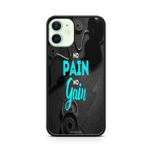 Coque Pour Iphone 12 Silicone Tpu Musculation Crossfit No Pain No G... on Productcaster.