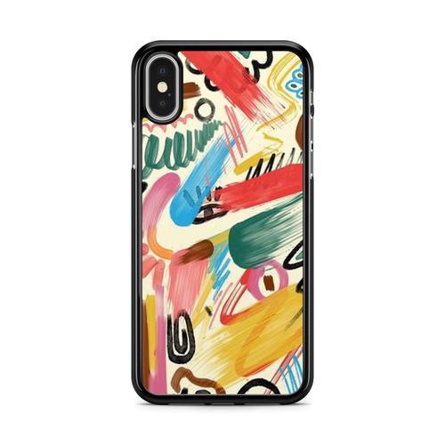 Coque Pour Iphone X / Xs Silicone Tpu Line Art Drawing Bébé Amour A... on Productcaster.