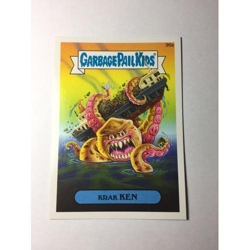 Carte Les Crados 2014 Gpk Card Garbage Pail Kids 96a Krak Ken on Productcaster.