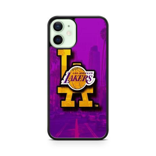 Coque Pour Iphone 12 Mini Silicone Tpu Los Angeles Lakers Jordan Le... on Productcaster.