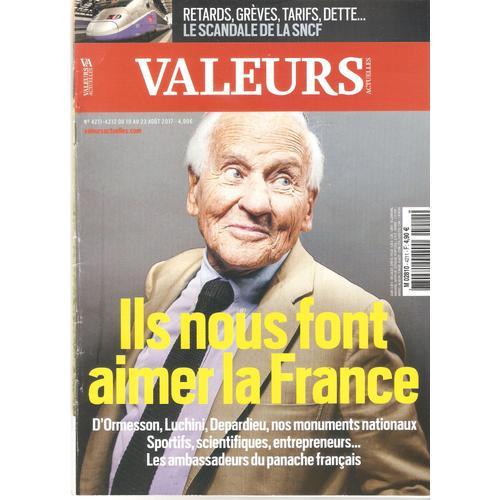 Valeurs Actuelles 4212 on Productcaster.