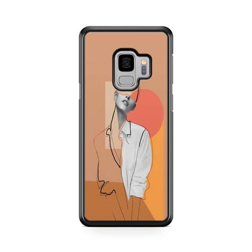 Coque Pour Samsung Galaxy J6 2018 Line Art Drawing Bébé Amour Anima... on Productcaster.