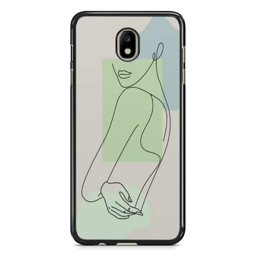 Coque Pour Samsung Galaxy J7 2017 ( J730 ) Line Art Drawing Bébé Am... on Productcaster.