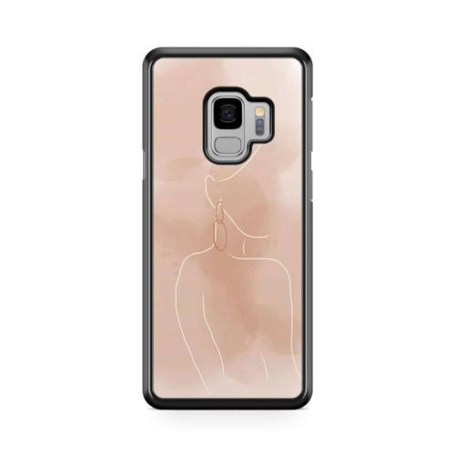 Coque Pour Samsung Galaxy A8 2018 Line Art Drawing Bébé Amour Anima... on Productcaster.