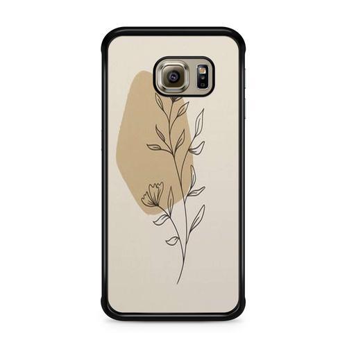 Coque Pour Samsung Galaxy S6 Edge Line Art Drawing Bébé Amour Anima... on Productcaster.