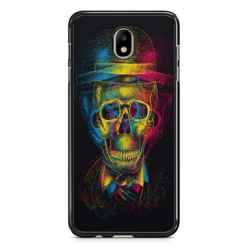 Coque Pour Samsung Galaxy J3 2017 Silicone Tpu Tete De Mort Skull S... on Productcaster.