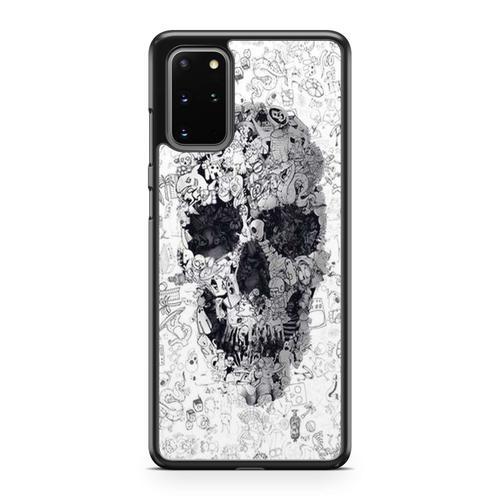 Coque Pour Samsung Galaxy S21 Plus Tete De Mort Skull Satan Gothiqu... on Productcaster.