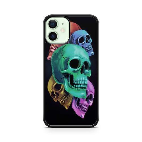 Coque Pour Iphone 12 Pro Max Silicone Tpu Tete De Mort Skull Satan ... on Productcaster.