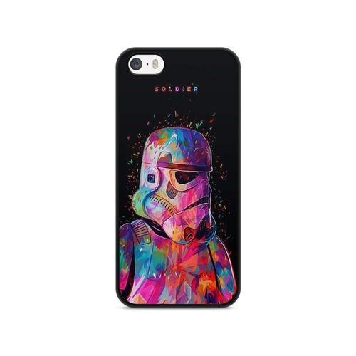 Coque Pour Iphone 5 / 5s / Se 2017 Silicone Star Wars Dark Vador Da... on Productcaster.