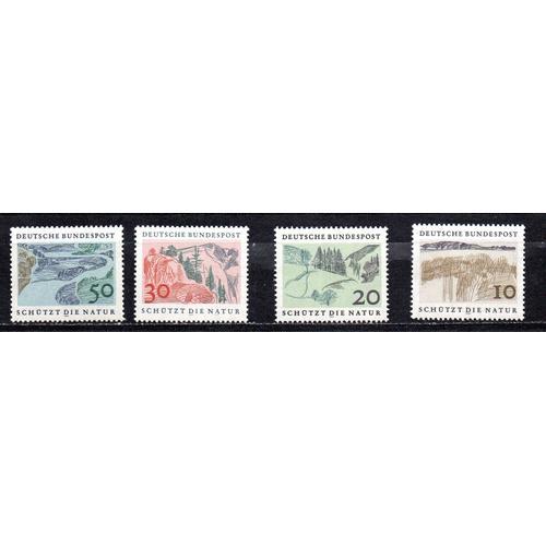 Allemagne Fédérale- Lot De 4 Timbres Neufs- Protection De La Nature on Productcaster.