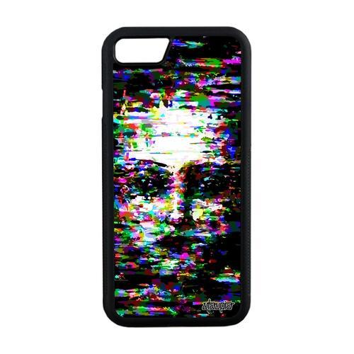 Coque Silicone Pour Apple Iphone 7 Portrait Femme Visage Art Teleph... on Productcaster.