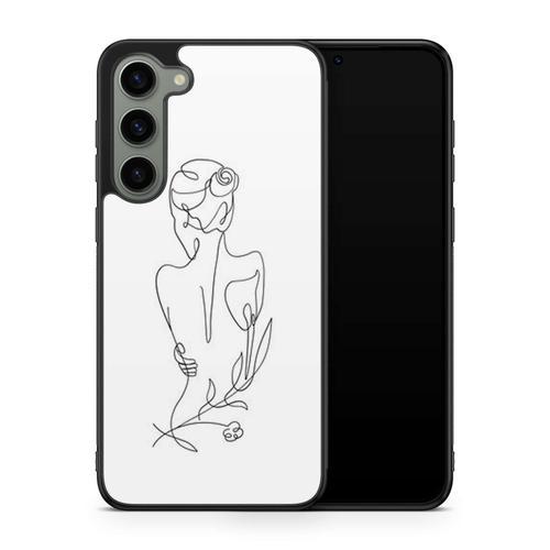 Coque Pour Samsung Galaxy A53 Line Art Drawing Bébé Amour Animaux W... on Productcaster.