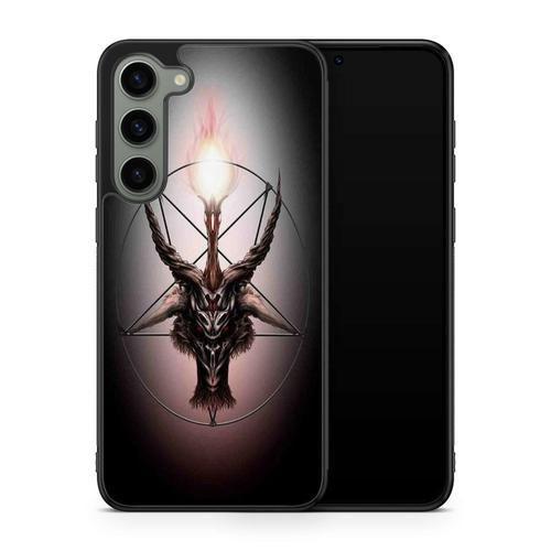 Coque Pour Samsung Galaxy A53 Tete De Mort Skull Satan Gothique Hip... on Productcaster.