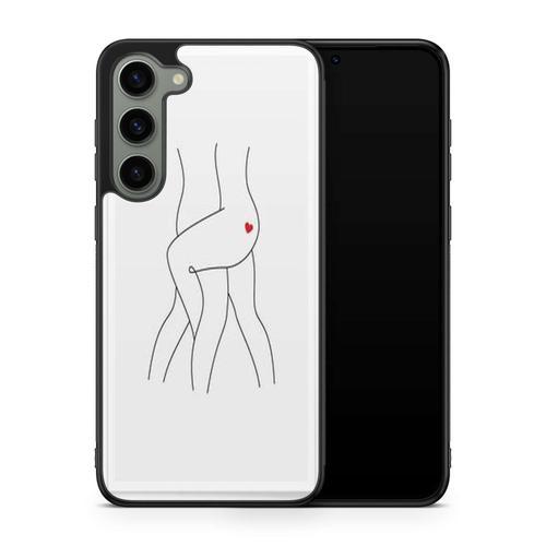 Coque Pour Samsung Galaxy A34 Line Art Drawing Bébé Amour Animaux W... on Productcaster.