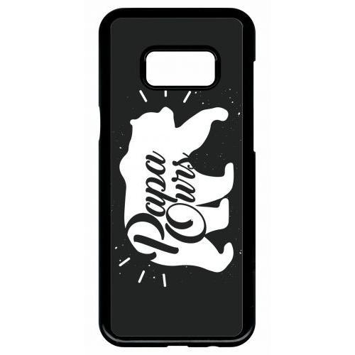 Coque Pour Smartphone - Papa Ours Fond Noir - Compatible Avec Samsu... on Productcaster.