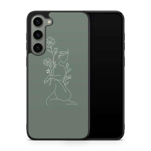 Coque Pour Samsung Galaxy A14 Silicone Tpu Line Art Drawing Bébé Am... on Productcaster.