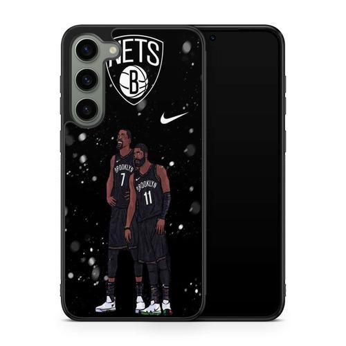 Coque Pour Samsung Galaxy A15 Silicone Tpu Brooklyn Nets Basket Bal... on Productcaster.