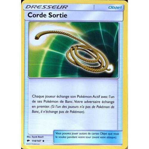 Carte Pokémon 114/147 Corde Sortie on Productcaster.