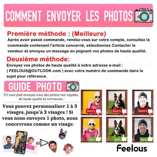 Gobelet Personnalisé Avec Visage 590ml Feuille Holographique =5 Tas... on Productcaster.