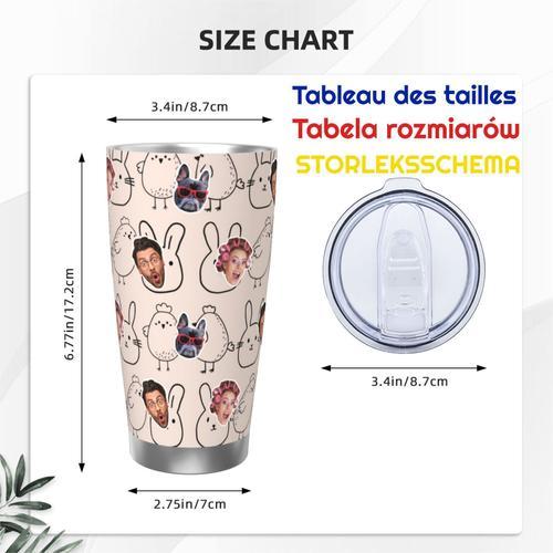 Gobelet Personnalisé Avec Visage 590ml Sainte Croix Pâques=7 Tasse ... on Productcaster.