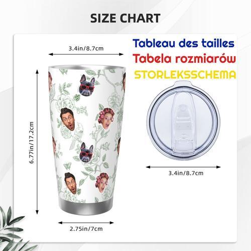 Gobelet Personnalisé Avec Visage 590ml Toile Patterns Toile De Jouy... on Productcaster.