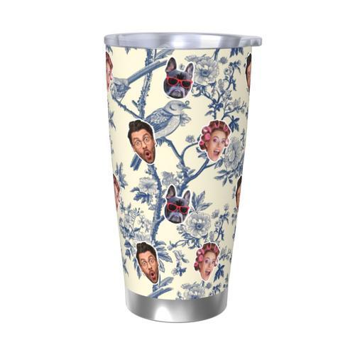 Gobelet Personnalisé Avec Visage 590ml Impression Toile De Jouy=11 ... on Productcaster.