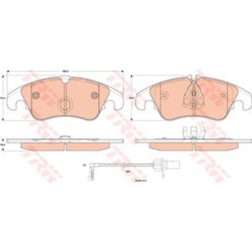 Cotec, Kit De Plaquettes De Frein Trw on Productcaster.