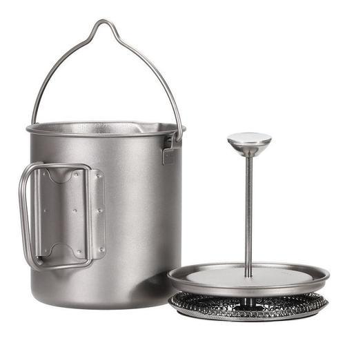 Mars-Story Bestargot Camping Titanium Pot Mug Cup Outdoor, 750 Ml M... on Productcaster.