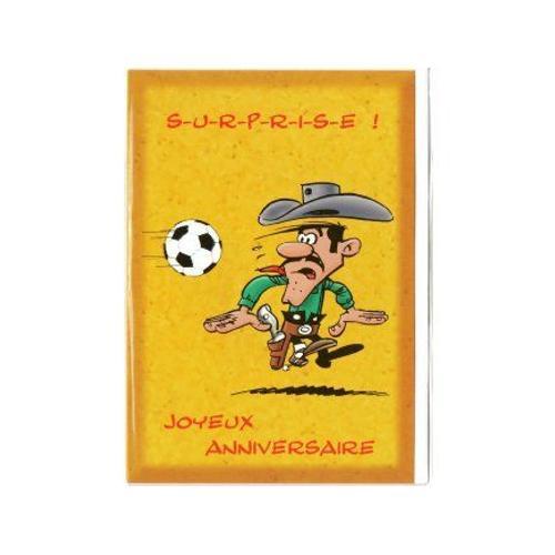 Carte d'anniversaire Joe Le Dalton - Lucky Luke (ref:61) on Productcaster.