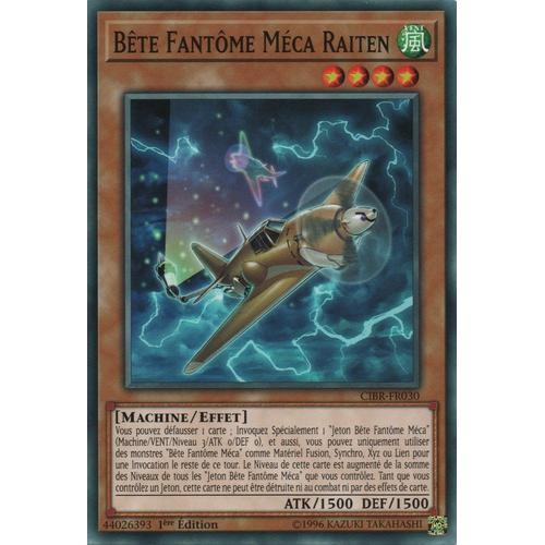 Yu-Gi-Oh! - Cibr-Fr030 - Bête Fantôme Méca Raiten - Commune 1ère Ed... on Productcaster.