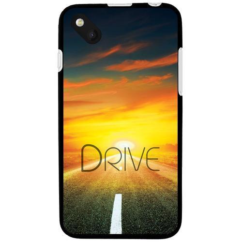 Coque Souple En Gel Pour Wiko Sunset 2 Avec Impression Motifs Drive on Productcaster.