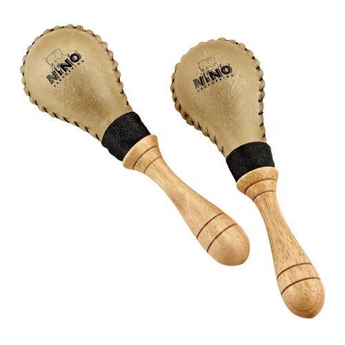 Paire De Maracas Rawhide Ovale En Cuir - Petit Modèle - Nino10 on Productcaster.