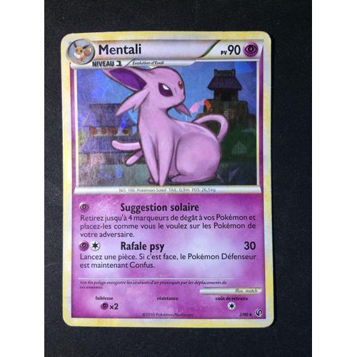 Mentali 2/90 Holo Set Heartgold Soulsilver Indomptable Fr on Productcaster.