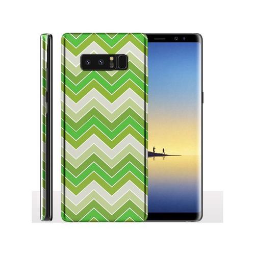 Coque Galaxy Note 8 Chevrons Verts, Coque De Téléphone Pas Cher on Productcaster.