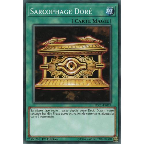 Yu-Gi-Oh! - Sdcl-Fr027 - Sarcophage Doré on Productcaster.