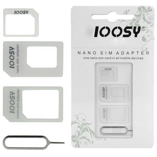 Kit Adaptateur Nano-Sim Noosy (3 En 1) Nano, Micro on Productcaster.