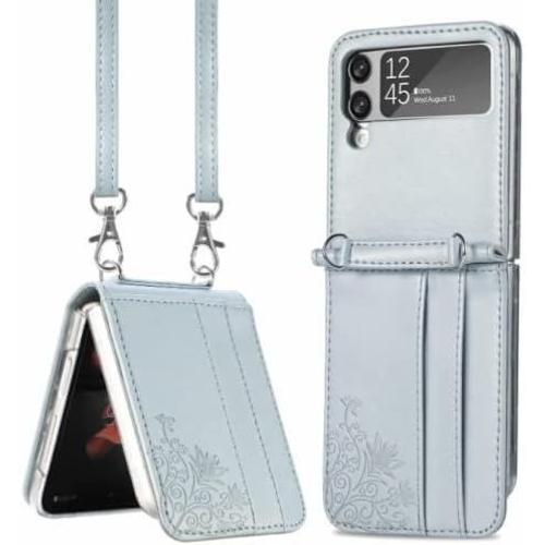 Nc Coque Wallet Compatible Avec Galaxy Z Flip 3 5g, Étui-Portefeuil... on Productcaster.