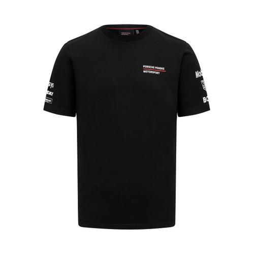 T-Shirt De L'équipe Porsche Penske Motorsport - Noir Adulte on Productcaster.