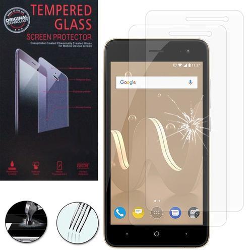 Lot / Pack De 2 Films Verre Trempé Pour Wiko Jerry 2 5.0" Protectio... on Productcaster.