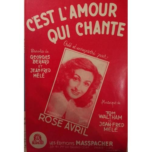 C'est L'amour Qui Chante - Rose Avril on Productcaster.