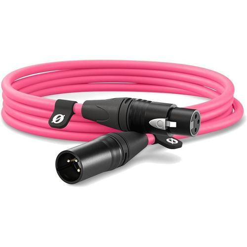 Rode Xlr-3m Pink Câble Xlr Premium 3 M on Productcaster.