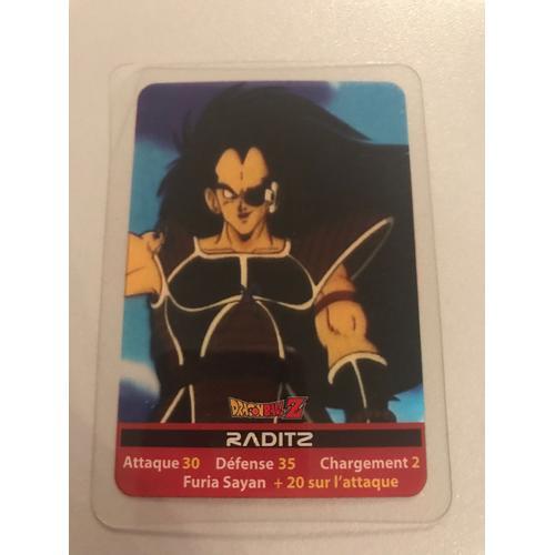 Carte Dragon Ball 157 Lamincards Part 1 Raditz Transparente Edibas ... on Productcaster.