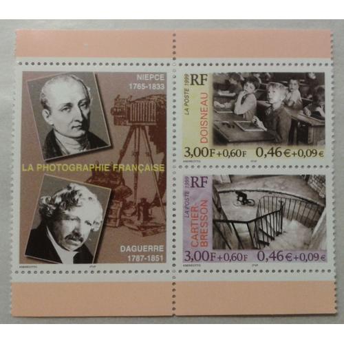 Bloc 2 Timbres France 1999 Yvert Et Tellier N°3262 Doisneau 3265 Ca... on Productcaster.