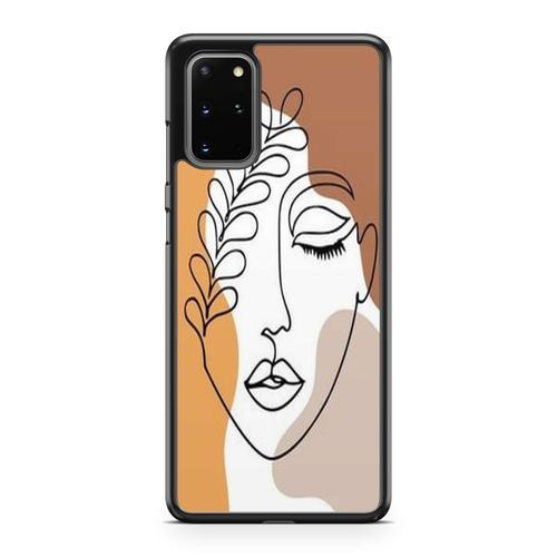 Coque Pour Samsung Galaxy S10 Lite Silicone Tpu Line Art Drawing Bé... on Productcaster.