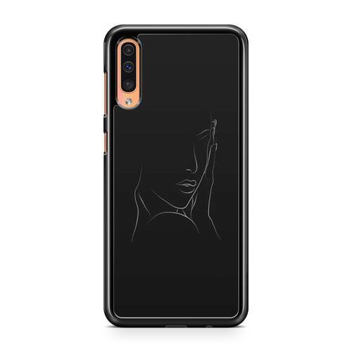 Coque Pour Samsung Galaxy A50 Line Art Drawing Bébé Amour Animaux W... on Productcaster.