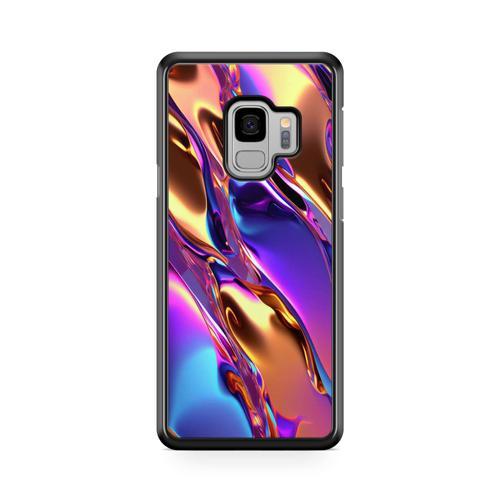 Coque Pour Samsung Galaxy A6 2018 Metal Liquid Abstrait Art Ref 3377 on Productcaster.