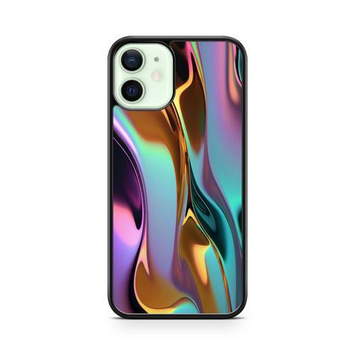 Coque Pour Iphone 15 Pro Max Silicone Tpu Metal Liquid Abstrait Art... on Productcaster.