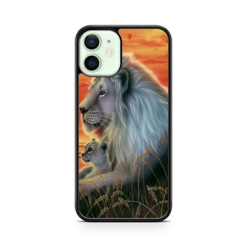 Coque Pour Iphone 13 Mini Silicone Tpu Lion King Afrique Tigre Tige... on Productcaster.