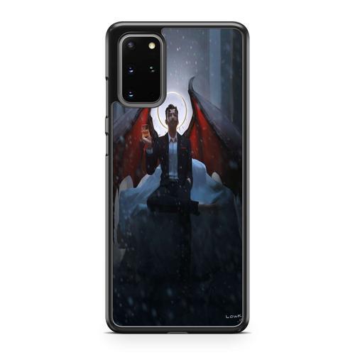 Coque Pour Samsung Galaxy A51 Silicone Tpu Lucifer Morningstar Séri... on Productcaster.