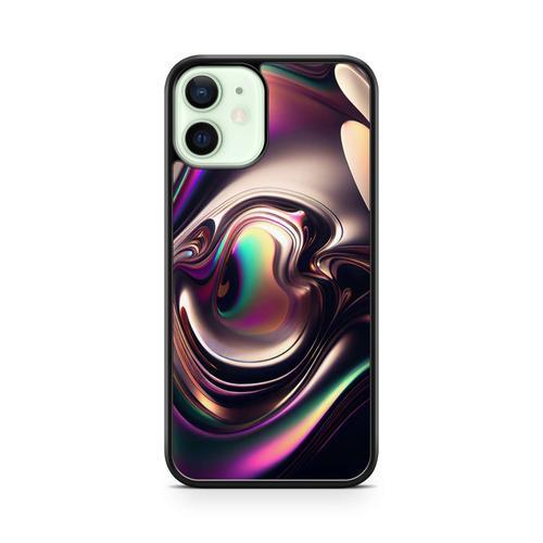 Coque Pour Iphone 13 Silicone Tpu Metal Liquid Abstrait Art Ref 2120 on Productcaster.